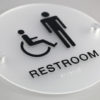 ADA Signage Restroom Sign - Des Moines, Iowa