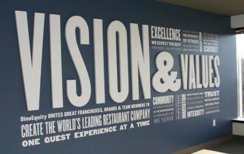 Interior Vinyl Signage